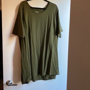Olive green tunic
